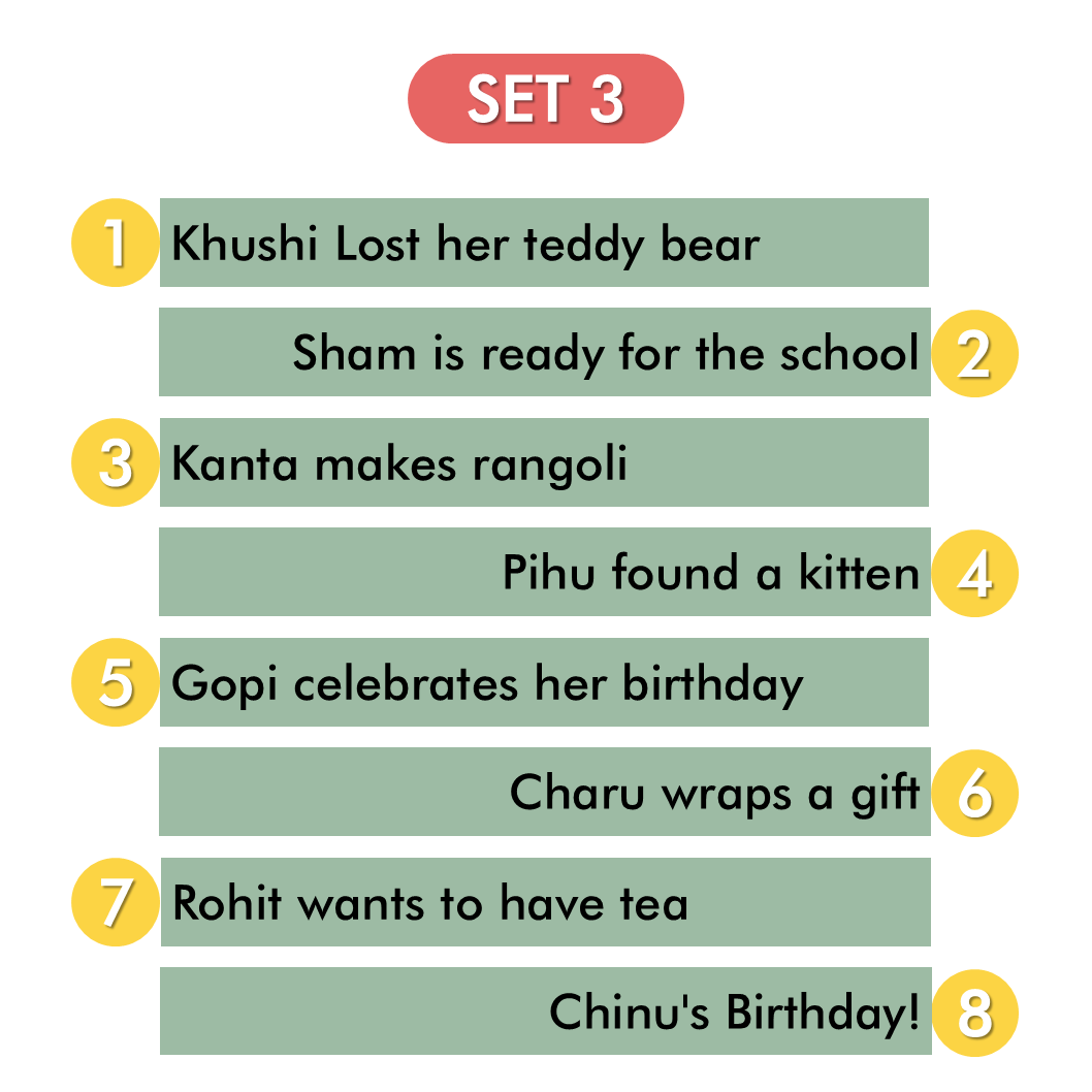 My Sequencing Box – Set 3