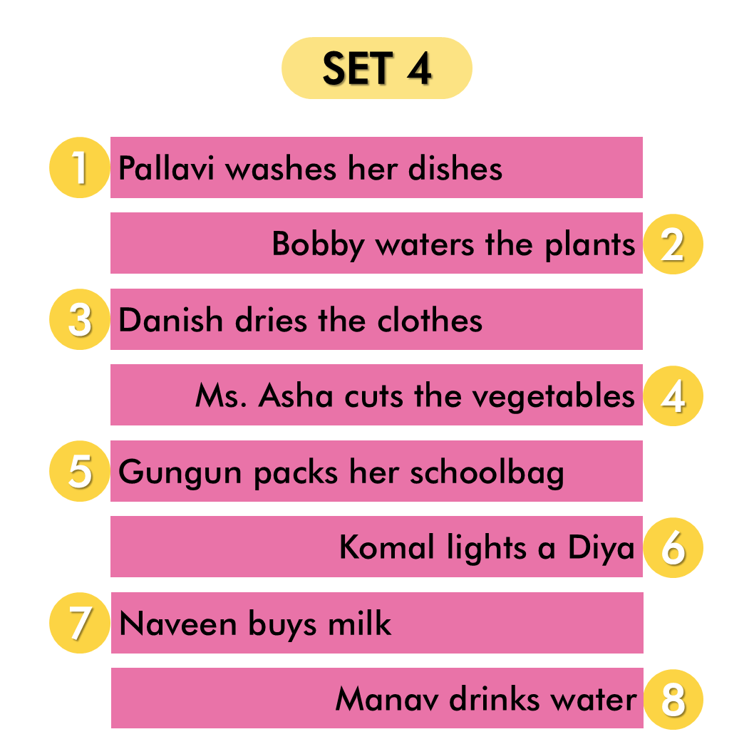My Sequencing Box – Set 4