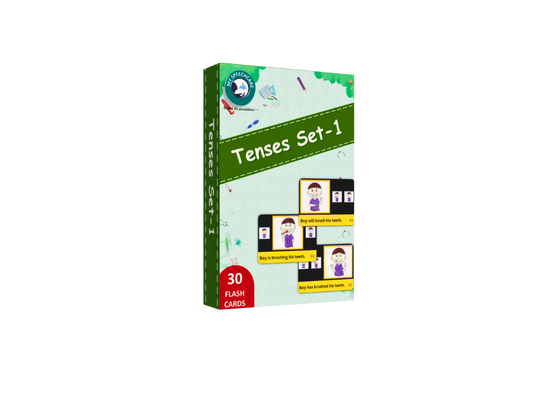 My SpeechCare Tenses Cards Set-1