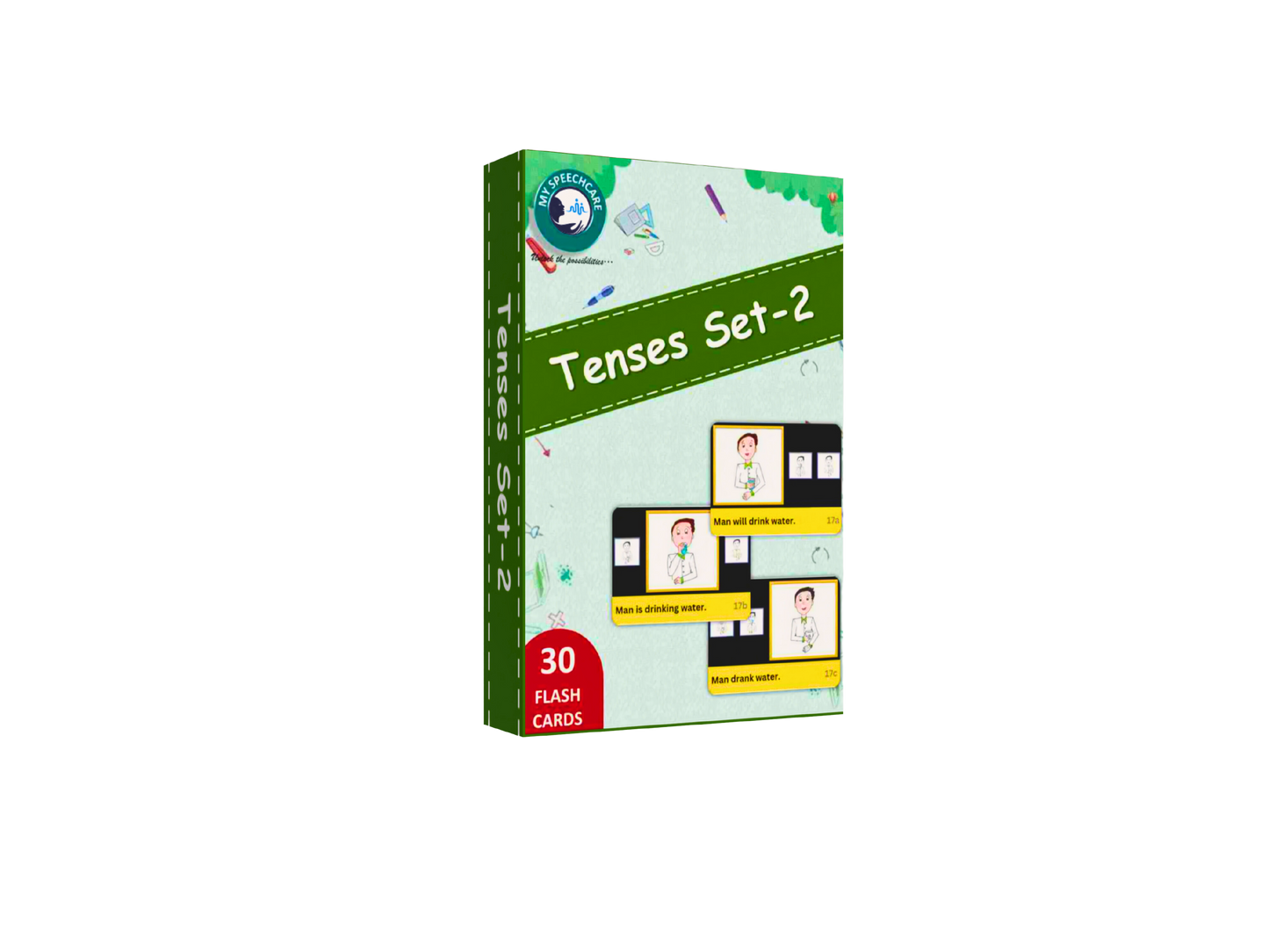 My SpeechCare Tenses Set-2 Cards