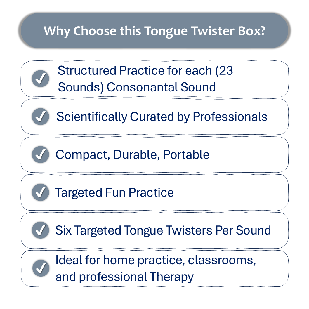 My speechcare Tongue Twisters